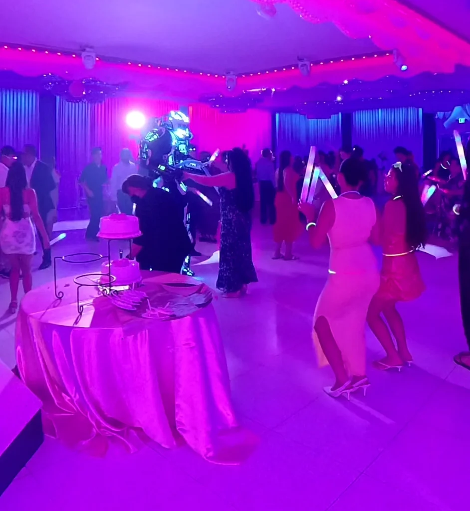 Interactive LED Robot Party Performance in Los Angeles