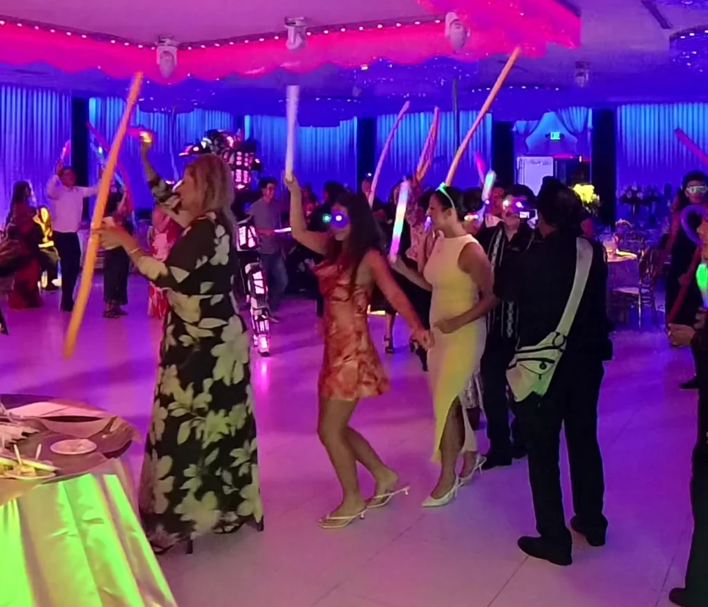LED Robot Party Show Dance Floor Los Angeles