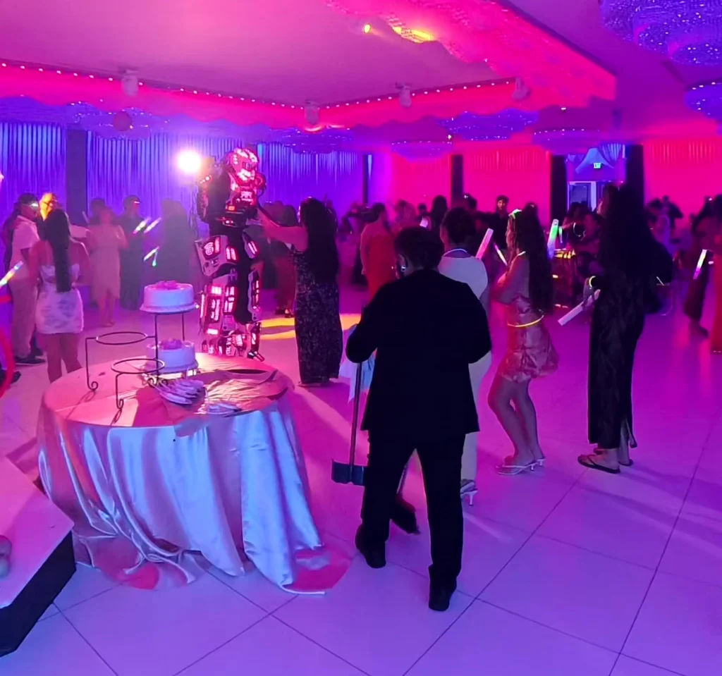 LED Robot Performance Private Event Los Angeles