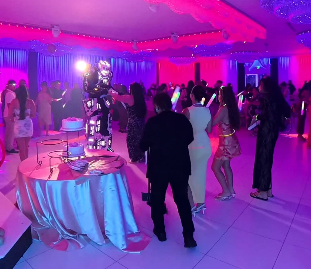 Party Robot Dance Floor Show Los Angeles