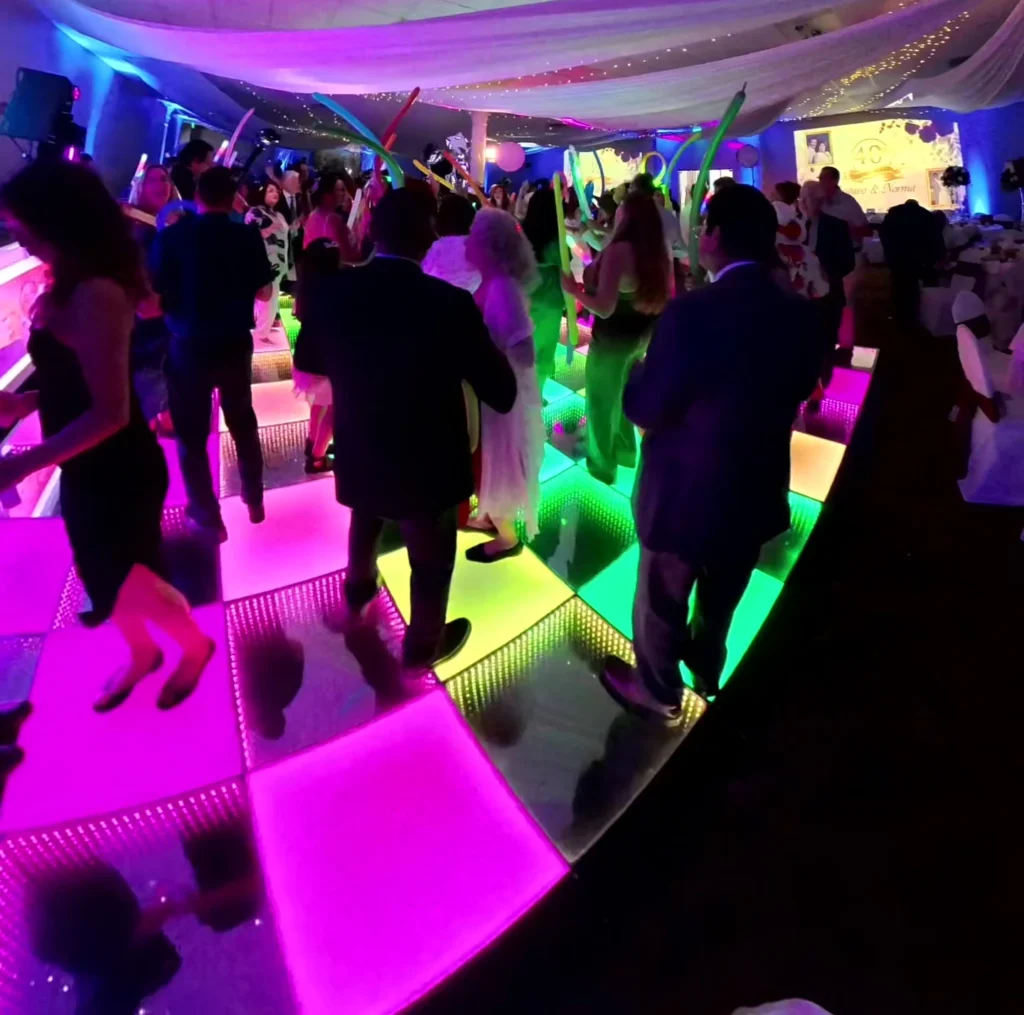 Private Event Dancing LED Floor Los Angeles
