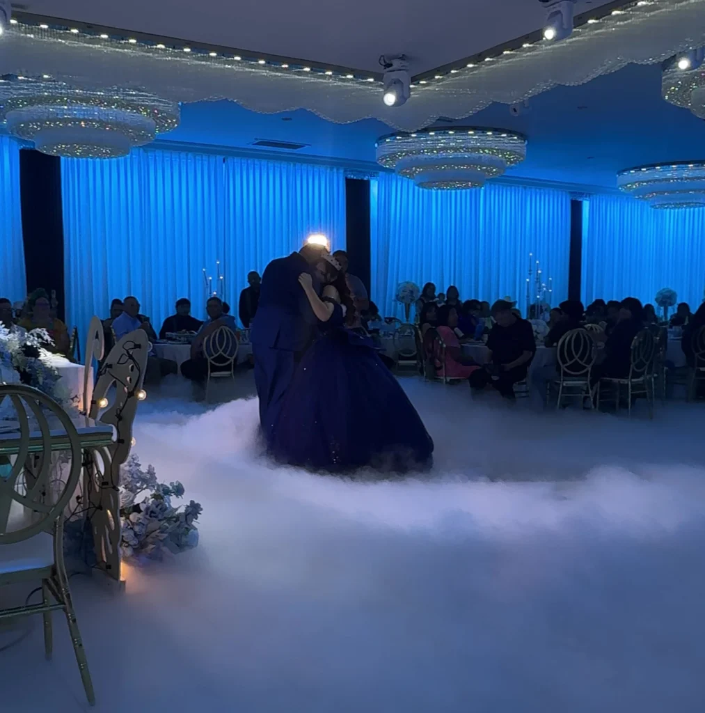 Quinceañera Dance Low Fog Effect Los Angeles