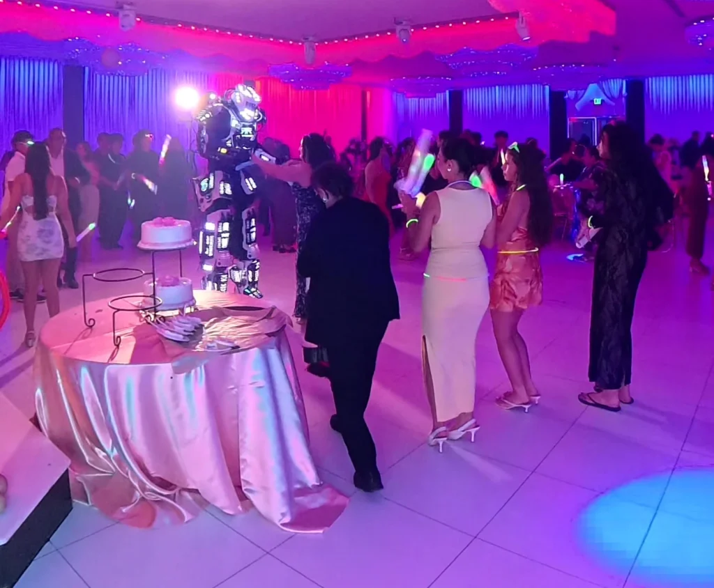 Robot Party Entertainment Dance Floor Los Angeles